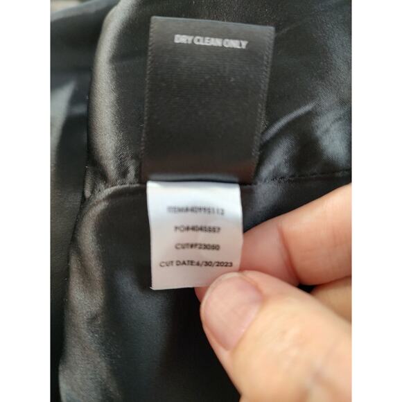 Torrid Woman Black/Gray Animal Print Button up Coat Size 2X Lined 2 Slash Pocket - Picture 7 of 7